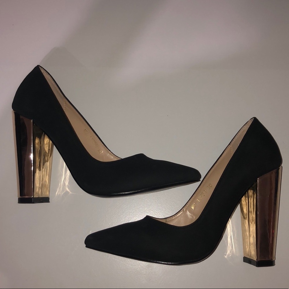 Black heels
